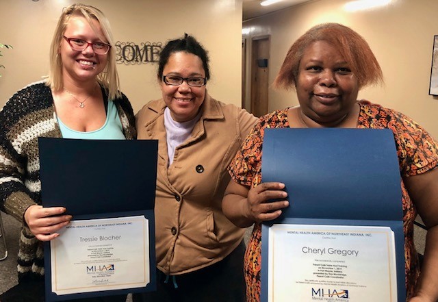 Mental Health America of Northeast Indiana Graduates